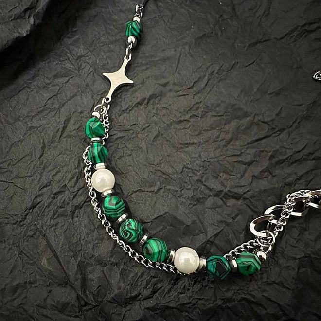 Grön Sten - Mixed Chain