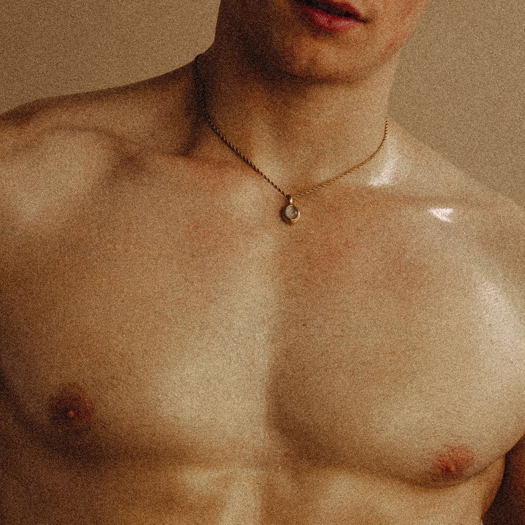 The Story Behind White Stone Necklaces for Men