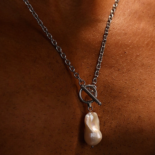 Isflak-Baroque Pearl OT Chain