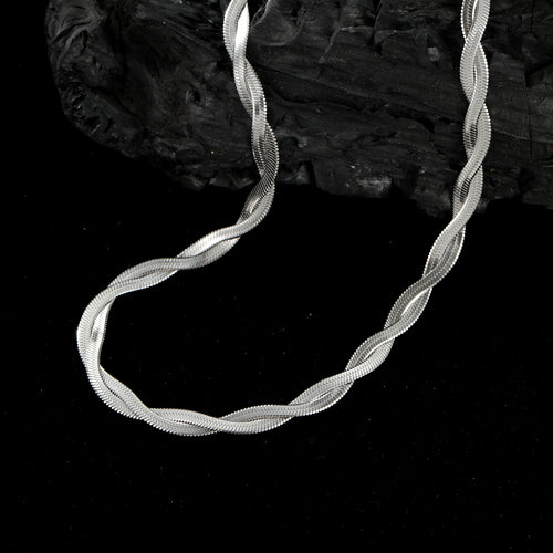 Duo Flat Snake Chain