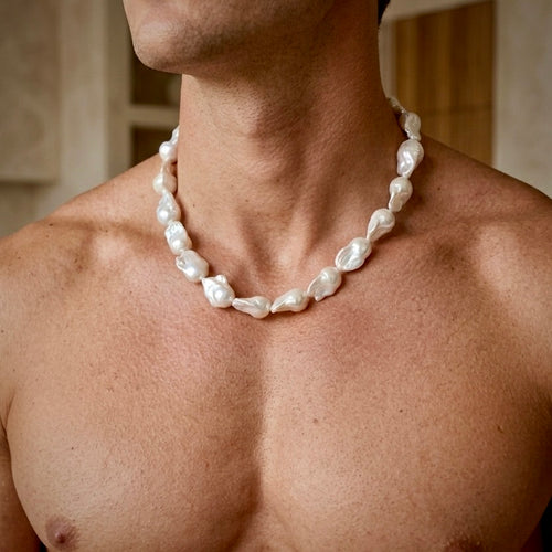 STJÄL-Baroque Pearls Necklace