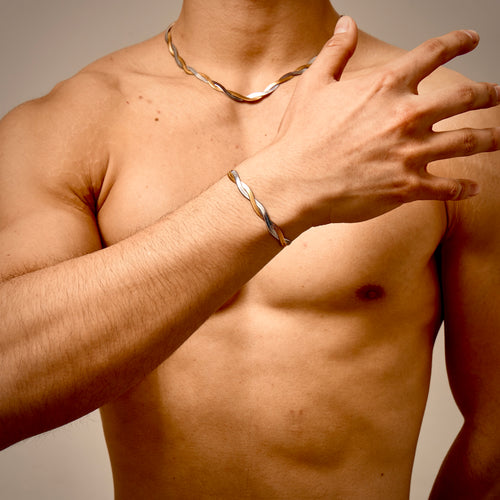 Duo-Tone Snake Chain Set