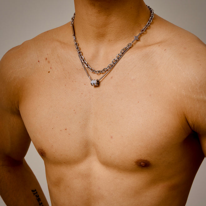 Sparkling Wheel Rolo Chain