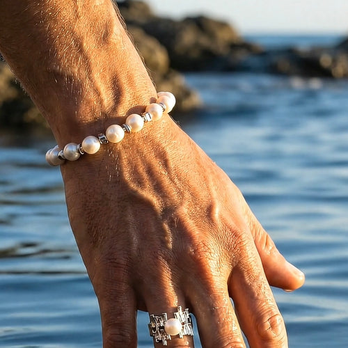 Äkta-Baroque Pearls Bracelet