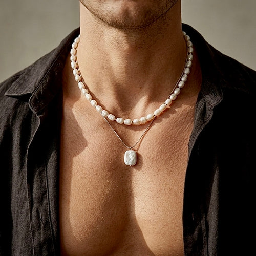 Grain & Frame Pearl Duo Set