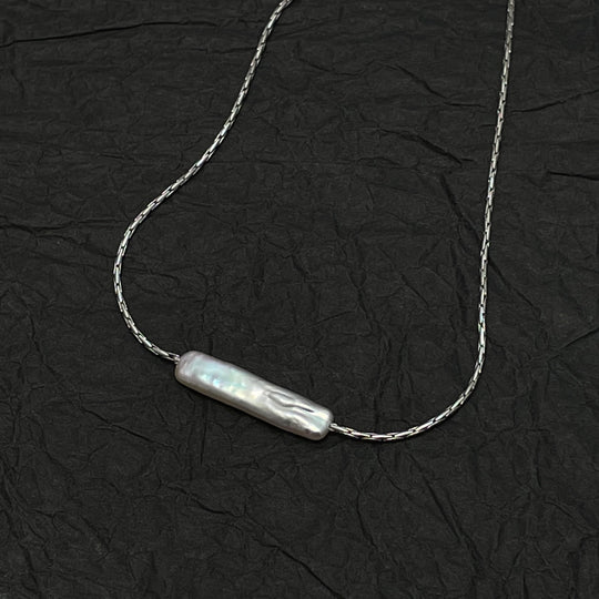 Bar-Baroque Pearl Chain