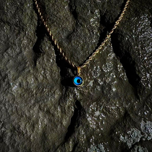 Blue Eye - Braided Chain