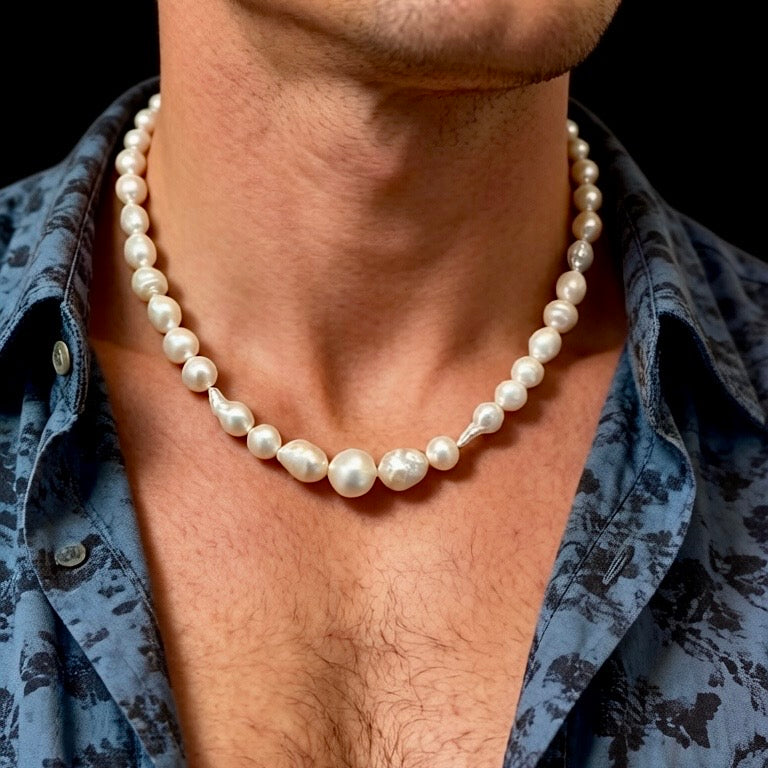 Tårar-Baroque Pearls Necklace