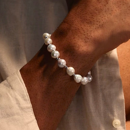Äkta-Baroque Pearls Bracelet