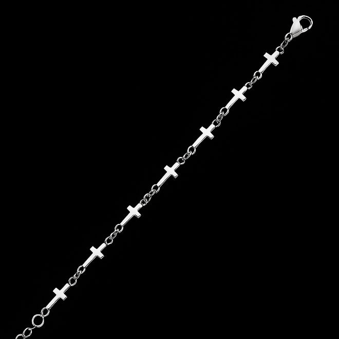 Cross Chain Bracelet