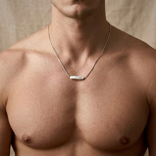 Bar-Baroque Pearl Chain