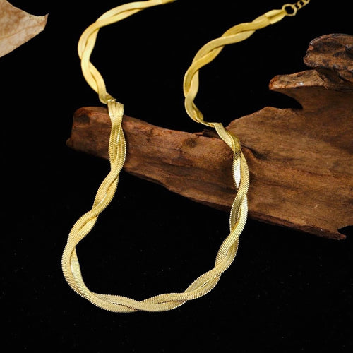 Duo Flat Snake Chain