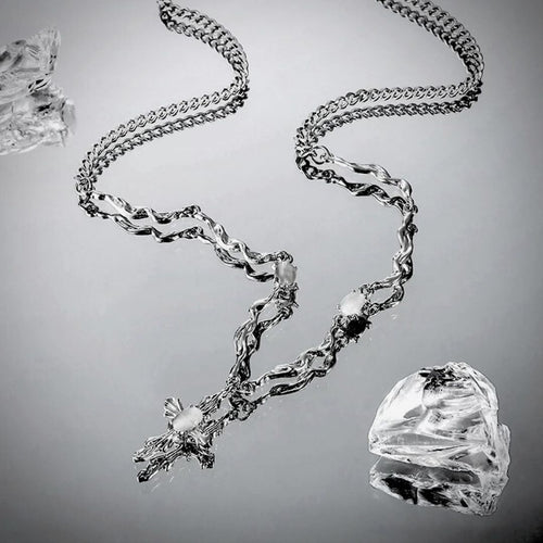 Kattöga Cross Chain