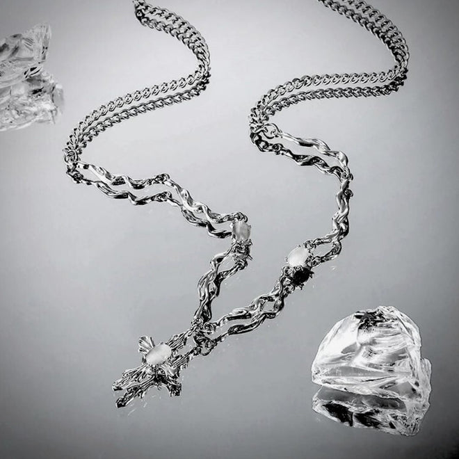 Kattöga Cross Chain
