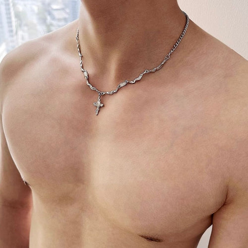 Kattöga Cross Chain
