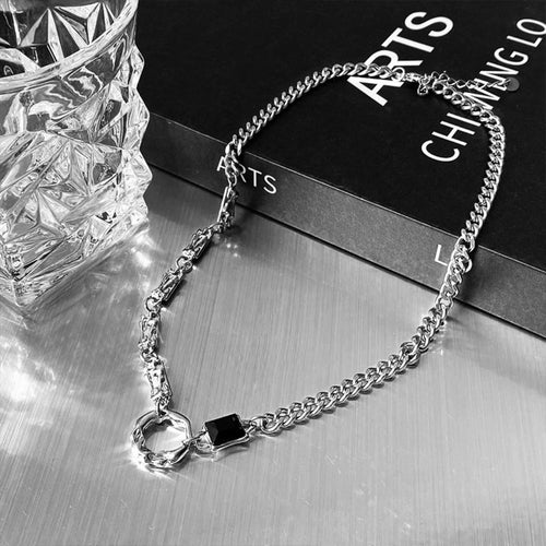 Obsidian with Hoop