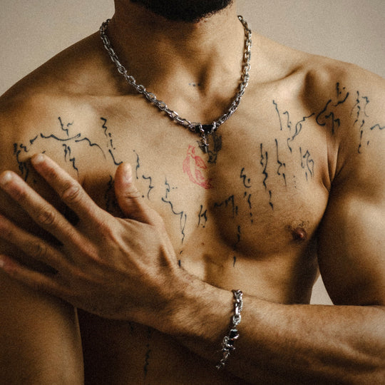 Obsidian Chain Set
