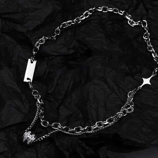 Sparkling Wheel Rolo Chain