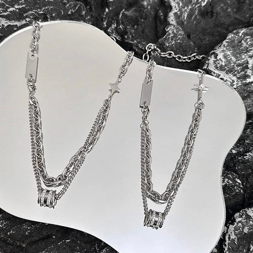 Sparkling Wheel Rolo Chain