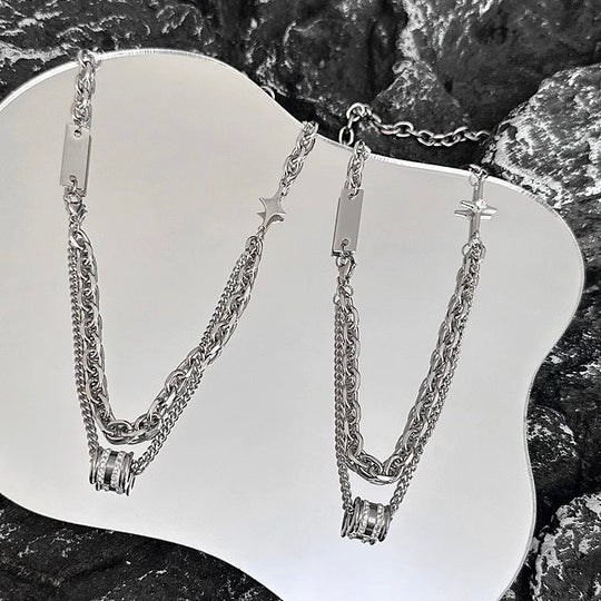 Sparkling Wheel Rolo Chain