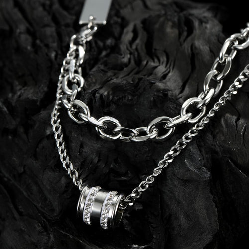Sparkling Wheel Rolo Chain