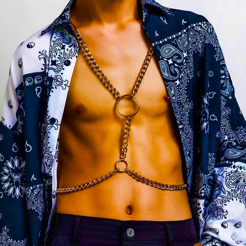 Body Chain with Hoops
