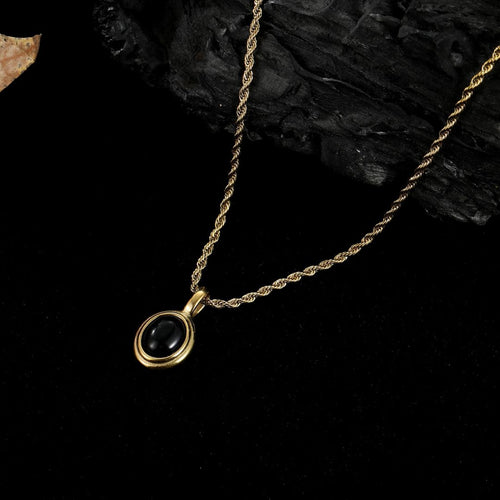 Svart Sten - Braided Chain