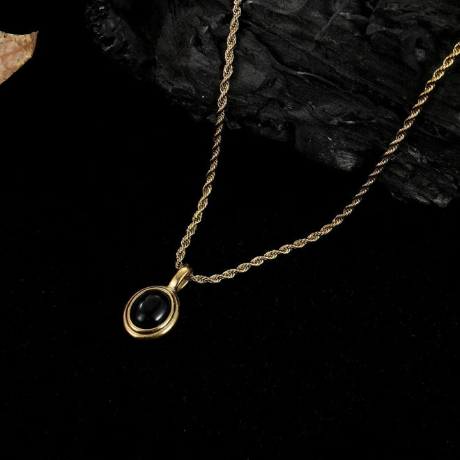 Svart Sten - Braided Chain