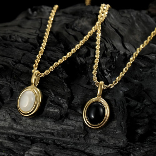 Svart Sten - Braided Chain