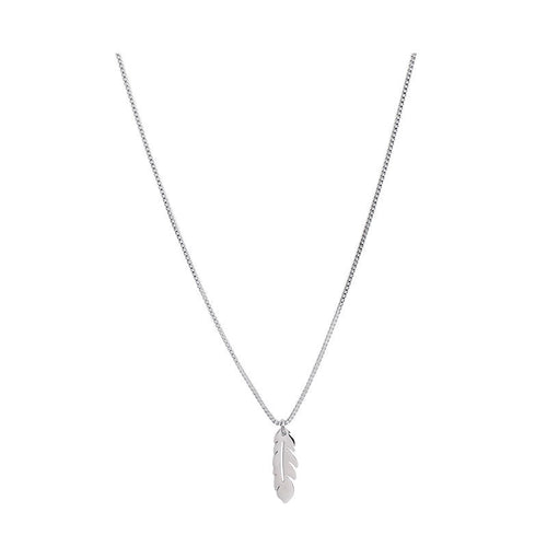 Feather Box and Rolo Chain