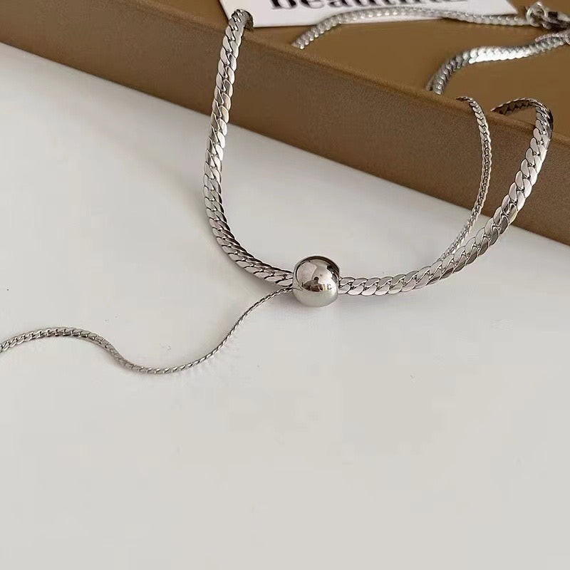 Double Bullets Snake Chain
