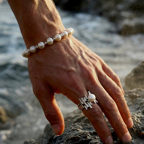 Äkta-Baroque Pearls Bracelet