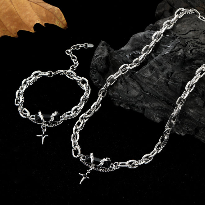 Obsidian Chain Set