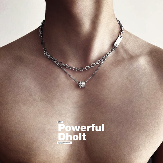 Sparkling Wheel Rolo Chain