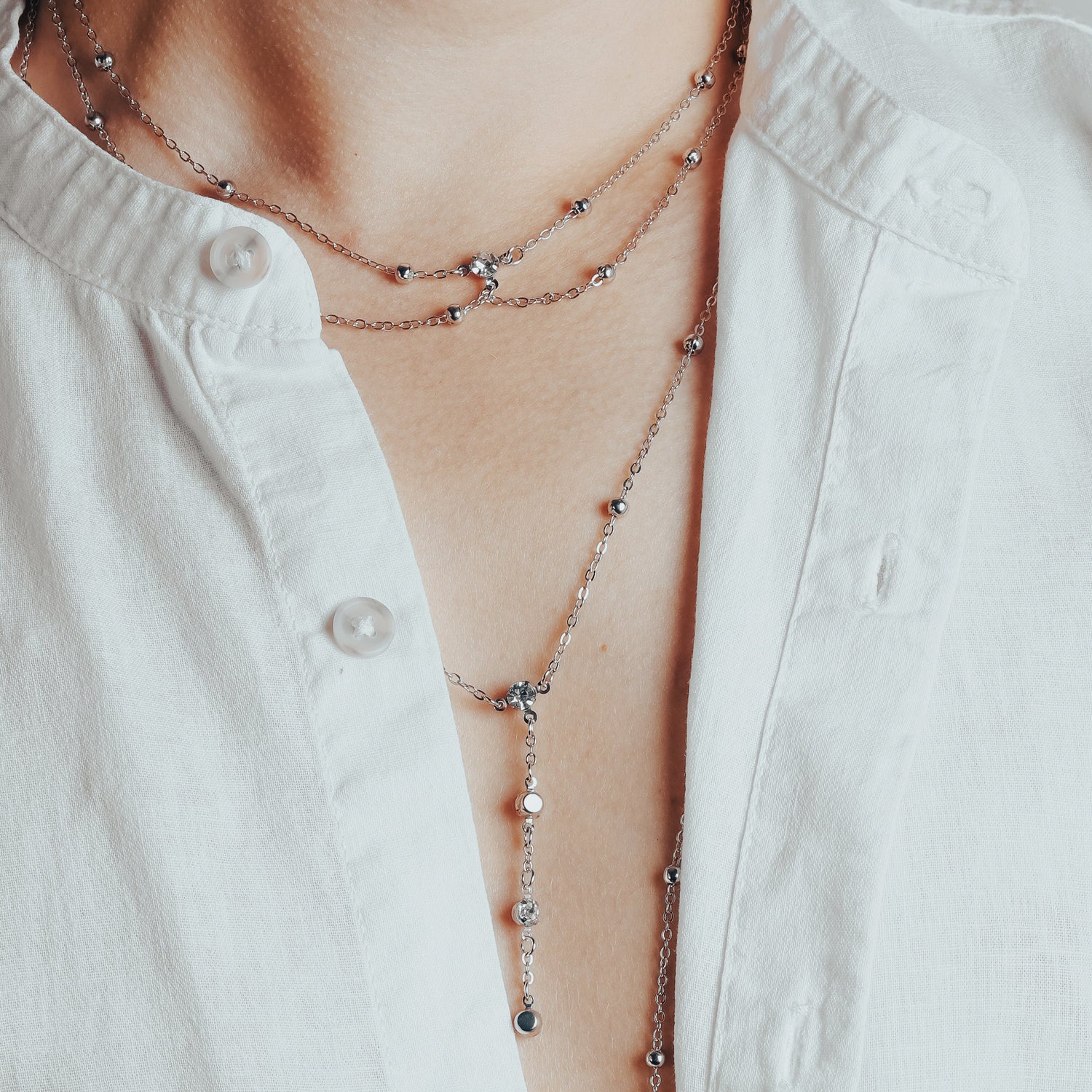 Powerful Silver Body Chain for Men - Jewelry for Men – Dernholt Stockholm