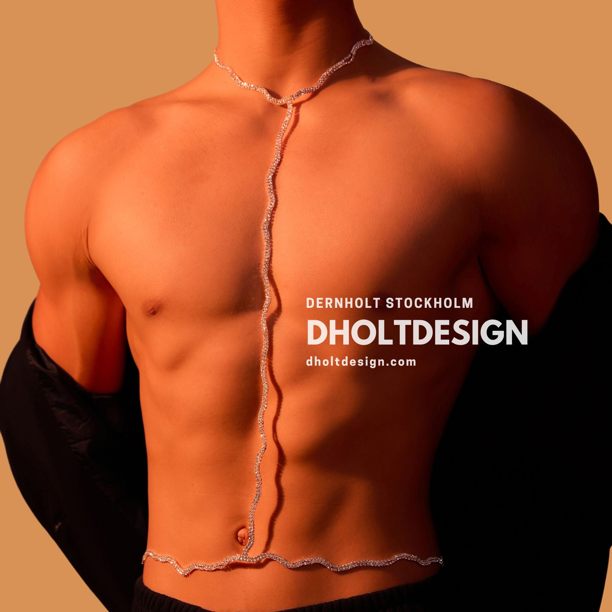Body Chain Wavy Shaped – Dernholt Stockholm